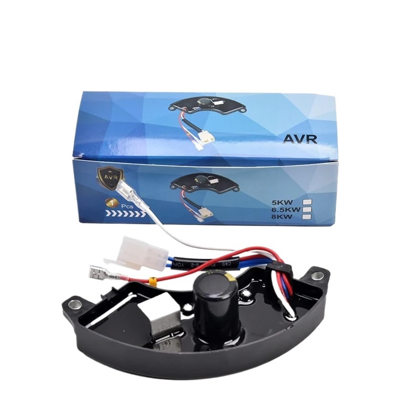CSKWLLNBC 1pcs AVR-single phase gasoline generator AVR automatic voltage regulator accessories 5-6.5kW 7-8kW(5-6.5KW 1Phase)