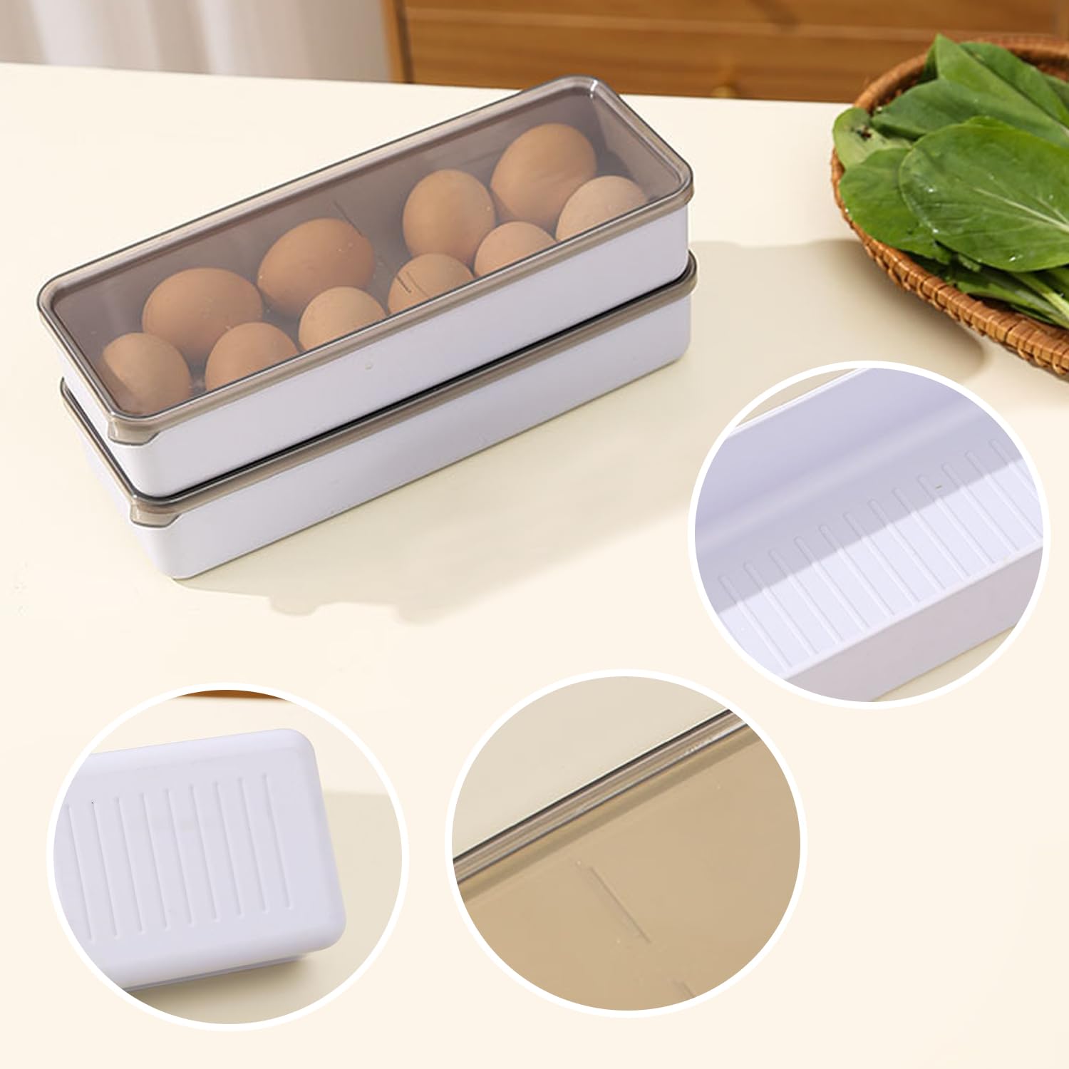 Contenitore Per Alimenti 30x8x7cm - Scatola Rettangolare Per Pasta, Spaghetti E Dispensa