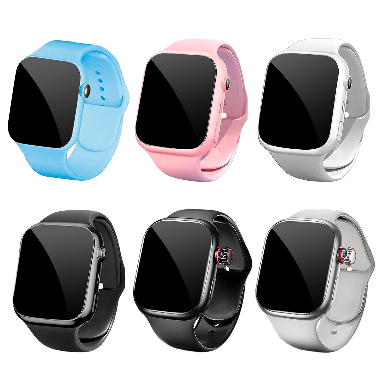 AMOLED Smartwatch 5 cm Luminosité 500 Nits Suivi de l'alimentation 30 jours Charge Moniteur Swimproof Smartwatch Écran Longue Durée de vie de la batterie
