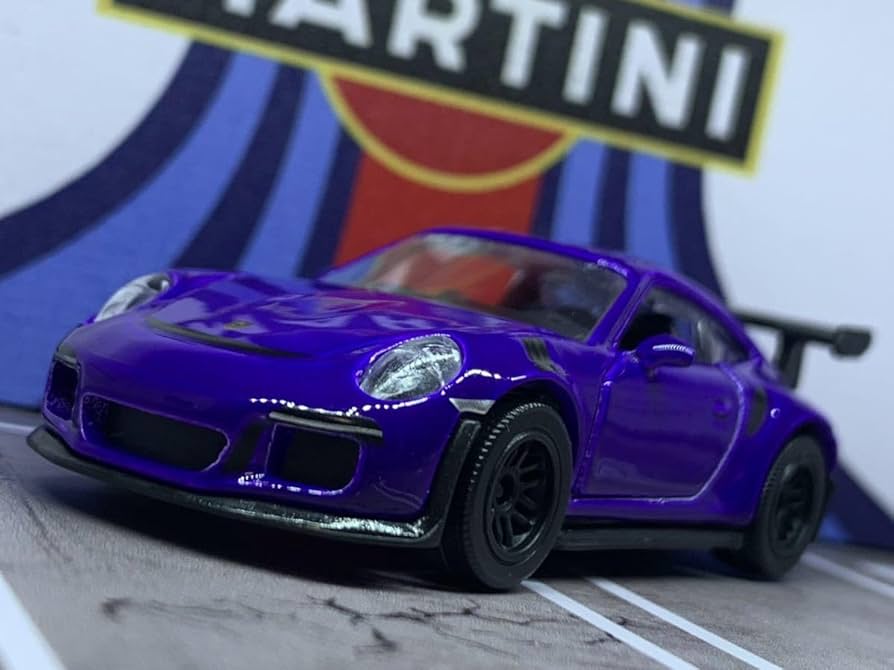 ホットウィールカスタム ポルシェ RWB マジョーラ紫 ✩深リム☆トミカ改造 ホットウィールカスタム ポルシェ RWB マジョーラ紫 ✩深リム