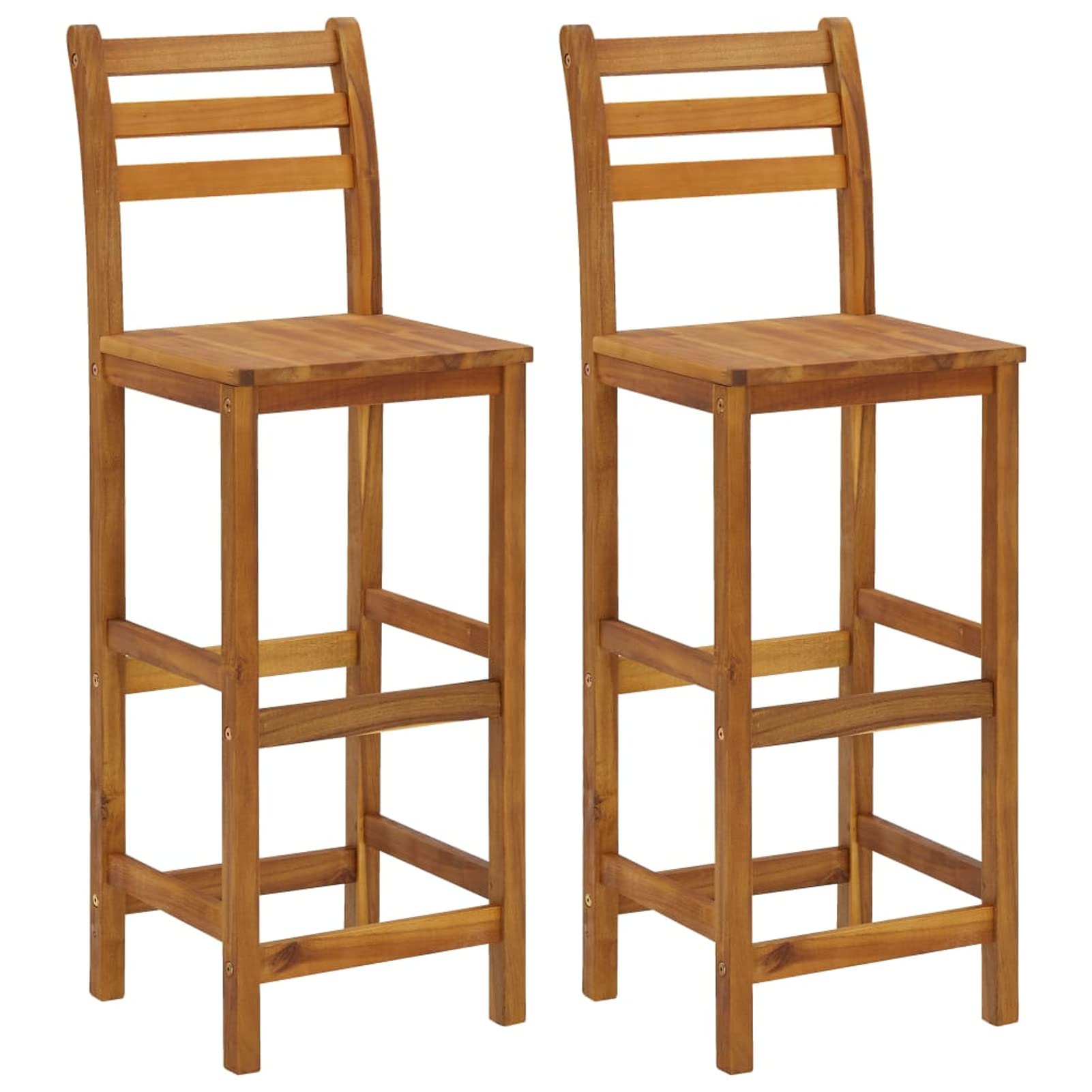 Set Muebles de Bar de Jardín 3 Piezas, Mesa y Sillas de Bar, Mesa y Sillas Alta Jardín Terraza, Set Mesa Alta de Bar y 2 Taburetes, Mesas Altas y Taburetes Barra de Bar Exterior Jardin