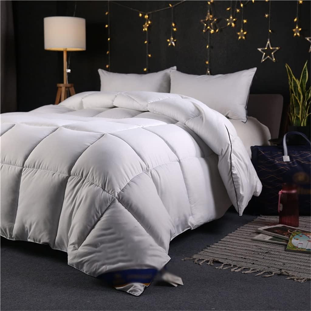 Goose Down Fiber Comforter Duvet Winter Quilt King Queen Twin Full Size(200x230cm 4kg)