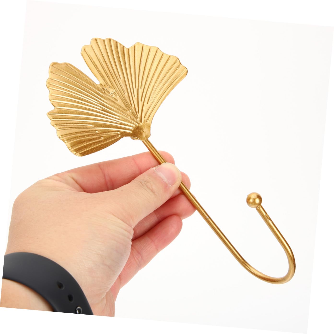 Alipis 6piezas Ganchos Adhesivos Forma De Dorada Para Colgar Pared Decoración Para Hogar y Oficina Para Dormitorio Cocina y Baño