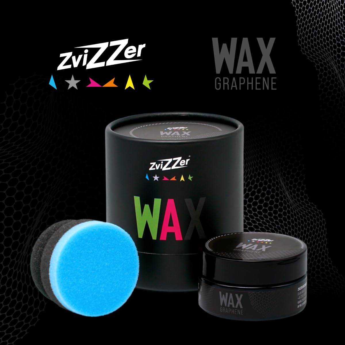 ZviZZer Wax Graphene Wachsversiegelung mit innovativer Graphen Formel | Autowachs Versiegelung | Lackschutz Autowachs | Innovative Wachsversiegelung mit moderner Graphen-Technologie 100ml