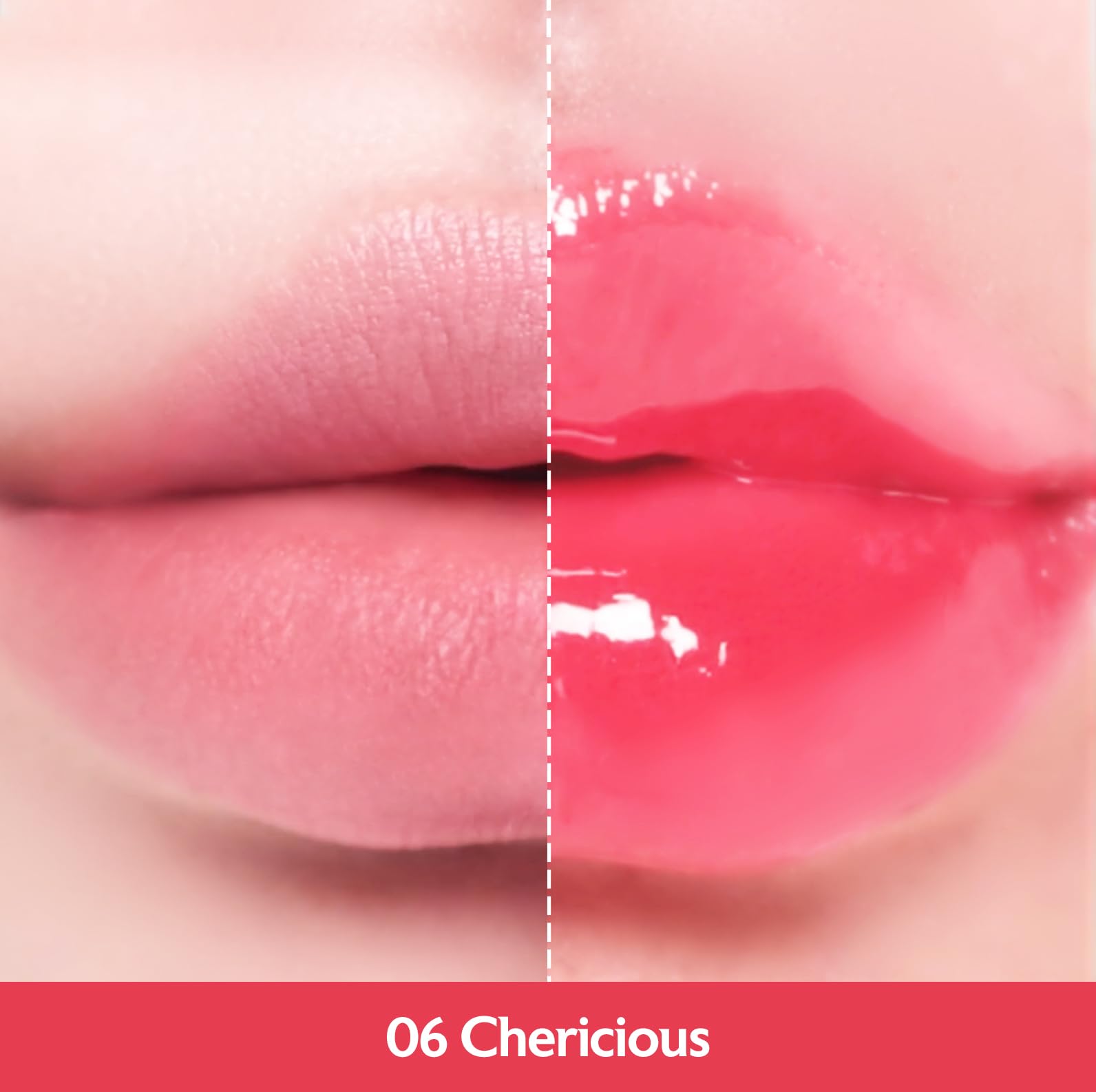 MILKTOUCH Jelly Fit Glow Lip Tint, Hydrating Lip Gloss with Long-Lasting Moisture, Color Stain, Lightweight Formula - Image 4