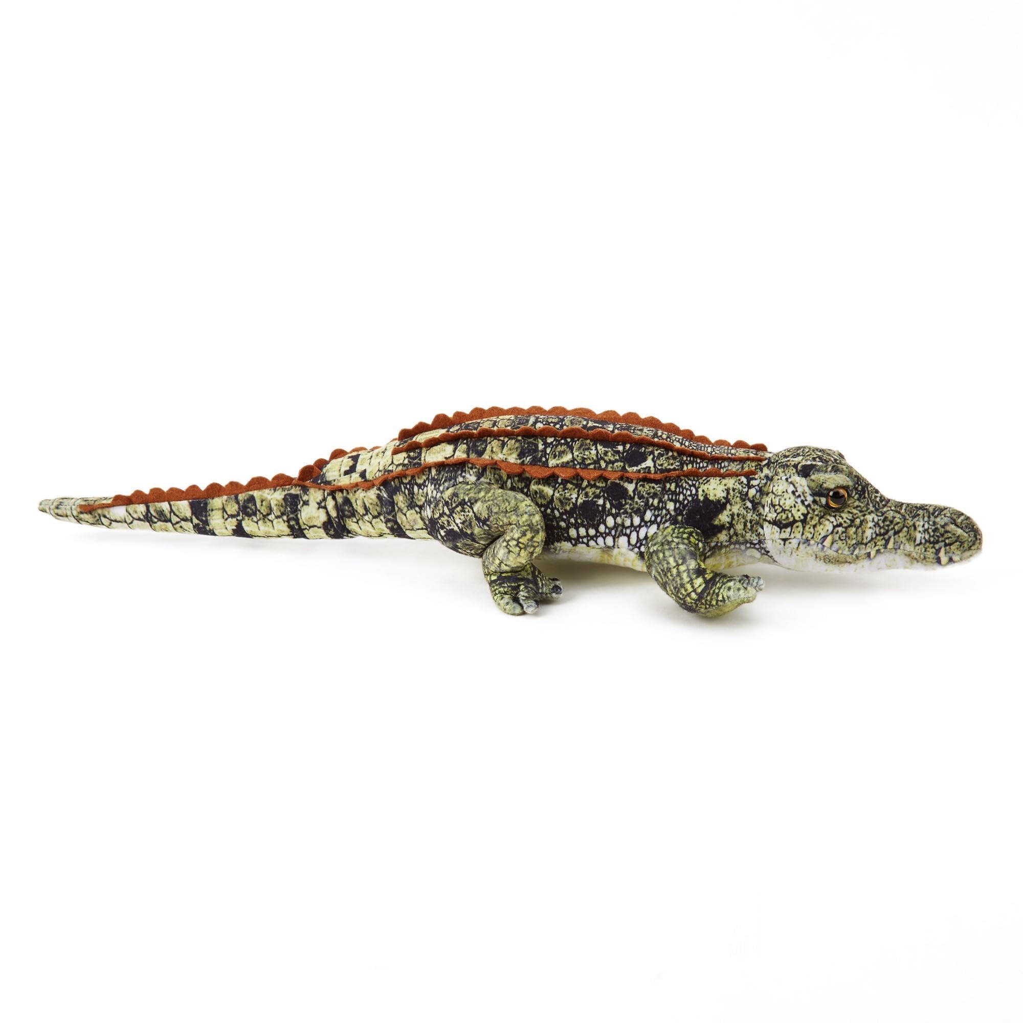 Zappi Co Crocodile 50cm Plush Toy Large Realistic Soft Cuddly Animal, Durable & Lifelike, Ideal for Play & Education - Image 2