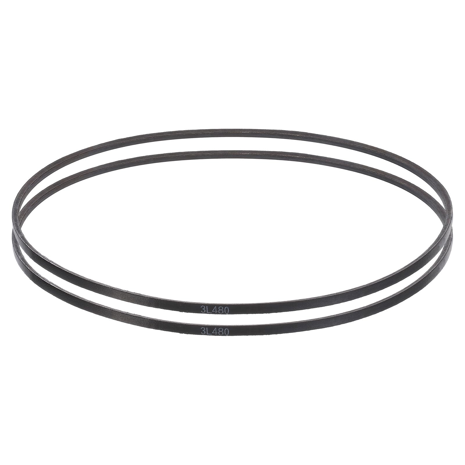 uxcell 3L240 Classic Wrapped Rubber V-Belt, 24"(610mm) Outside Circumference, 3L Profile V Belt 3/8" Width 7/32" Height — view 93