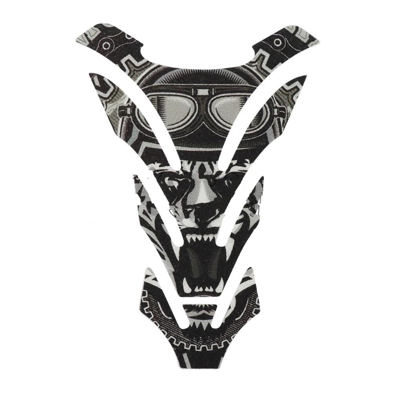Frosted Motorcycle Fuel Tank Pad Protector Sticker Decals for CBR CB Bike Tank Film(Color9)