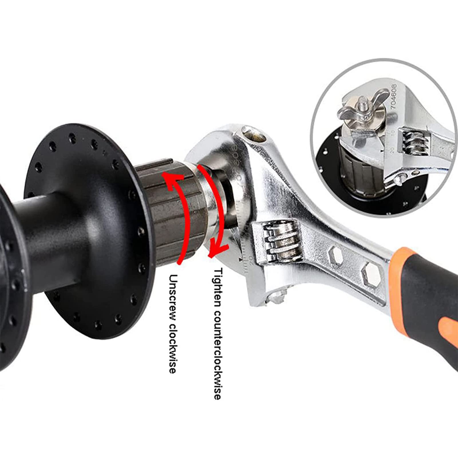 Strumento Smontaggio Mozzo Bici - Rimozione Ruota Libera E Cassetta Per Mountain Bike E City - Foto 12