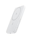 Anker 621 Magnetic Portable Charger &lpar;MagGo&rpar;&comma; 5&comma;000mAh Wireless Power Bank with USB-C Cable&comma; Magsafe-Compatible Battery Pack for iPhone 16&sol;15&sol;14&sol;13&sol;12 Series