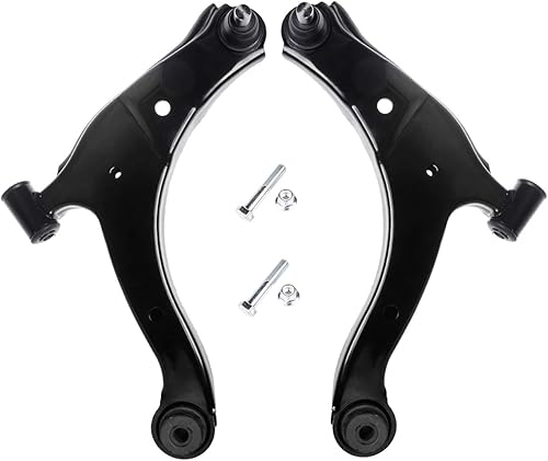 TUCAREST 2 piezas K620009 K620010 brazo de control superior izquierdo derecho delantero superior y conjunto de rótula compatible con 2003 04 2005