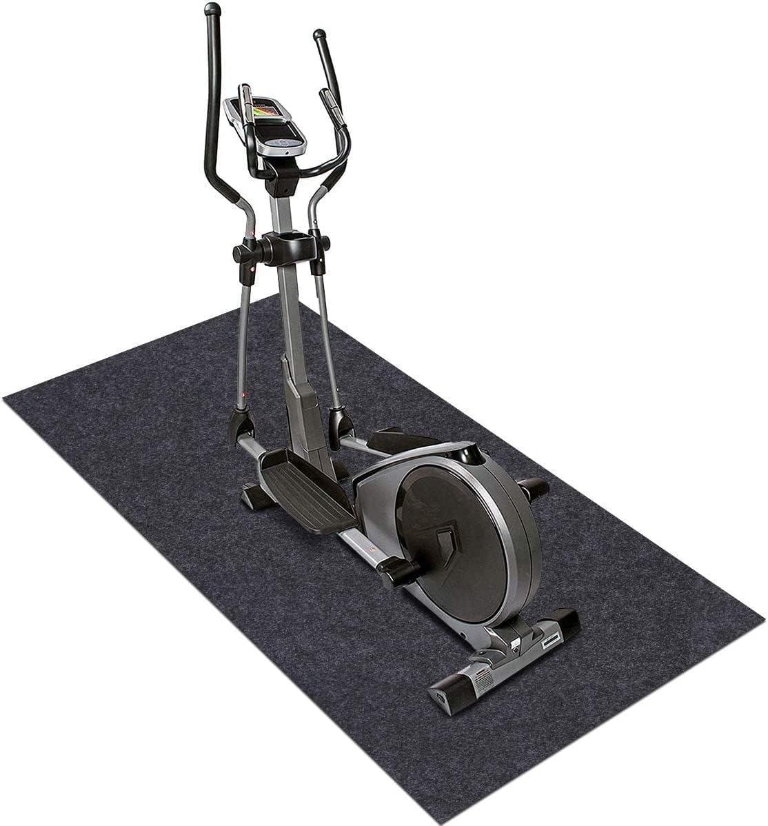 VLFit Tappetini per Biciclette, Ellittiche e Tapis Roulant - Tappetino Antiscivolo Protezione del Pavimento Tappetino per Tapis roulant, Ciclette, Rowers, e attrezzature da palestra