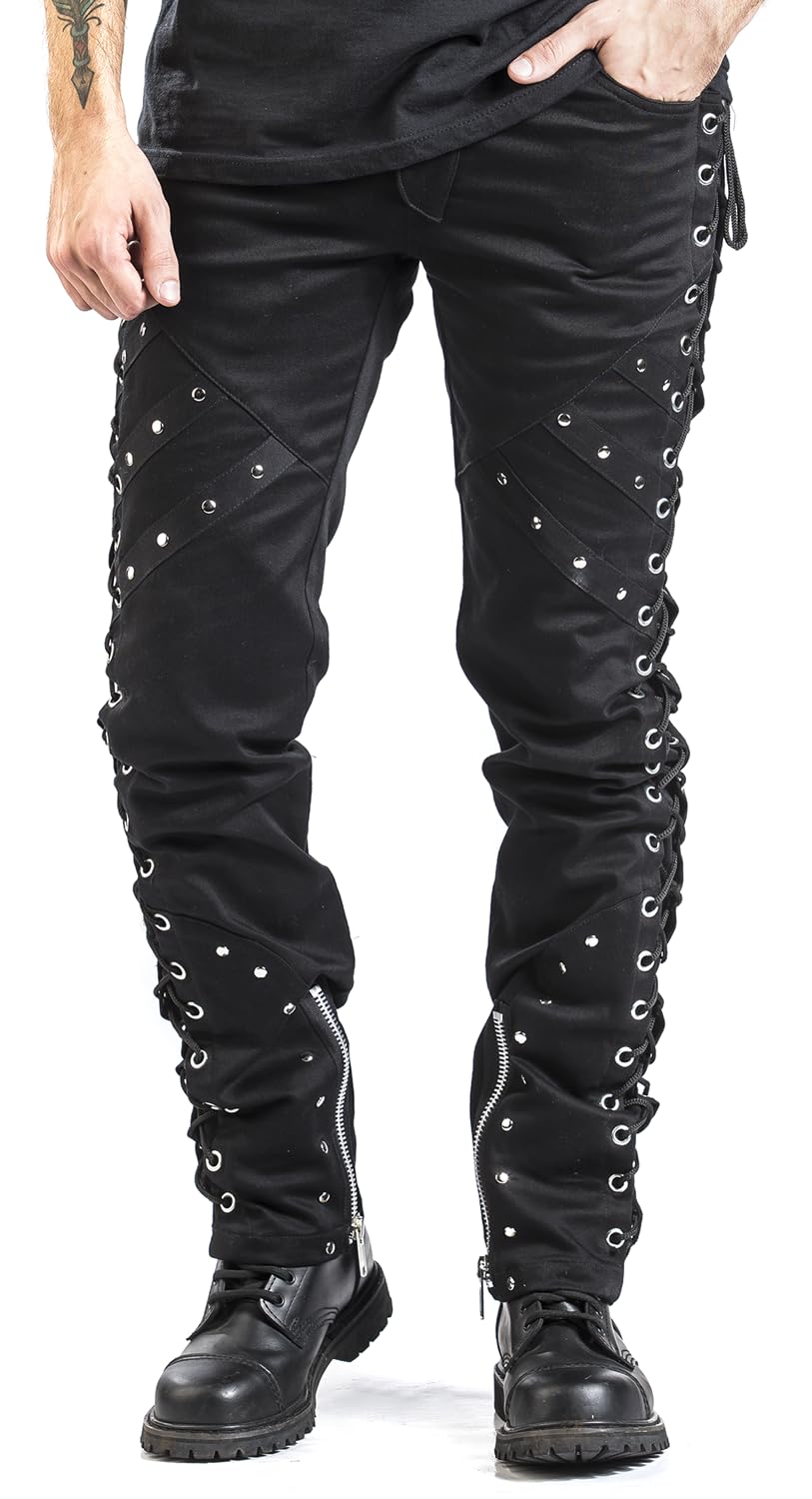 Hudson Pants Männer Stoffhose schwarz Gothic, Industrial, Rockwear