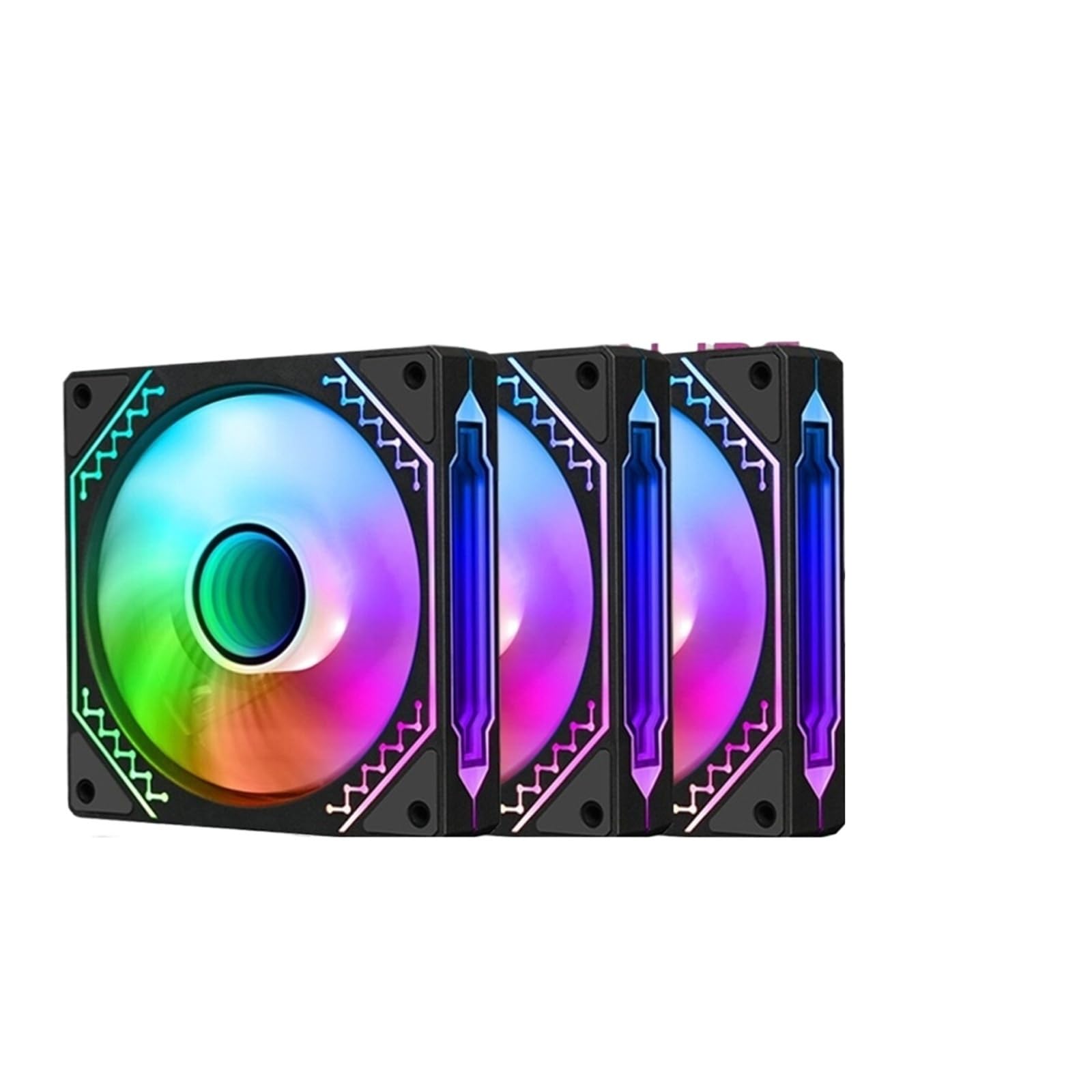 AIR12S Ventoinha Ventoinha PC Computer 120mm RGB Fan 4pin PWM CPU Raffreddamento 3pin5v Spazio illimitato Argb 12cm Ventilador