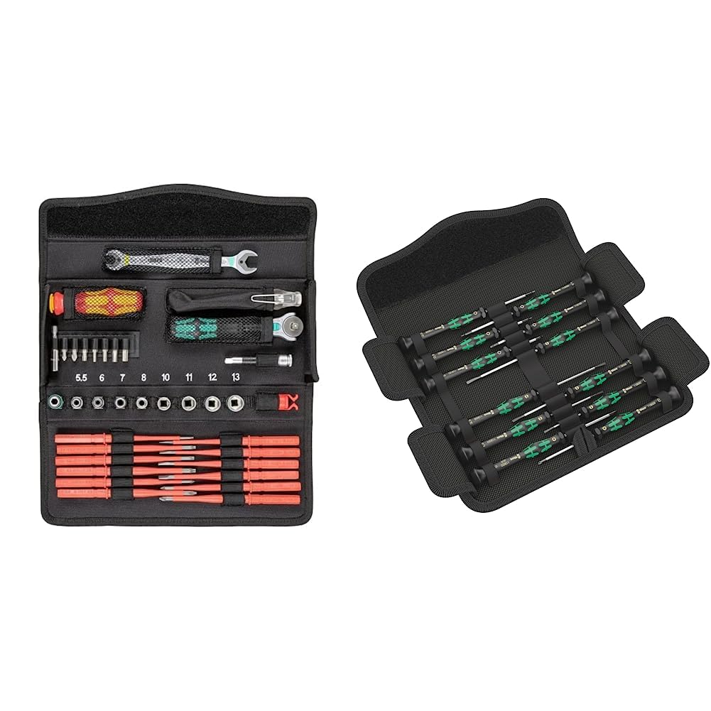 Wera 05135870001 Kraftform Kompakt W 2 Wartung Screwdriver Set & 73675