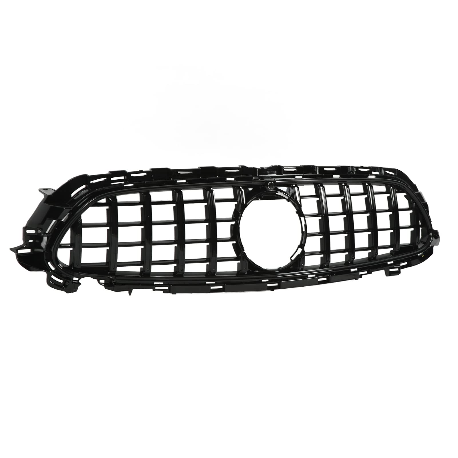 Calandre de Style Panamericana GT avec Trous pour Caméra Classe E W213 C238 Facelift 2021 (Noire)