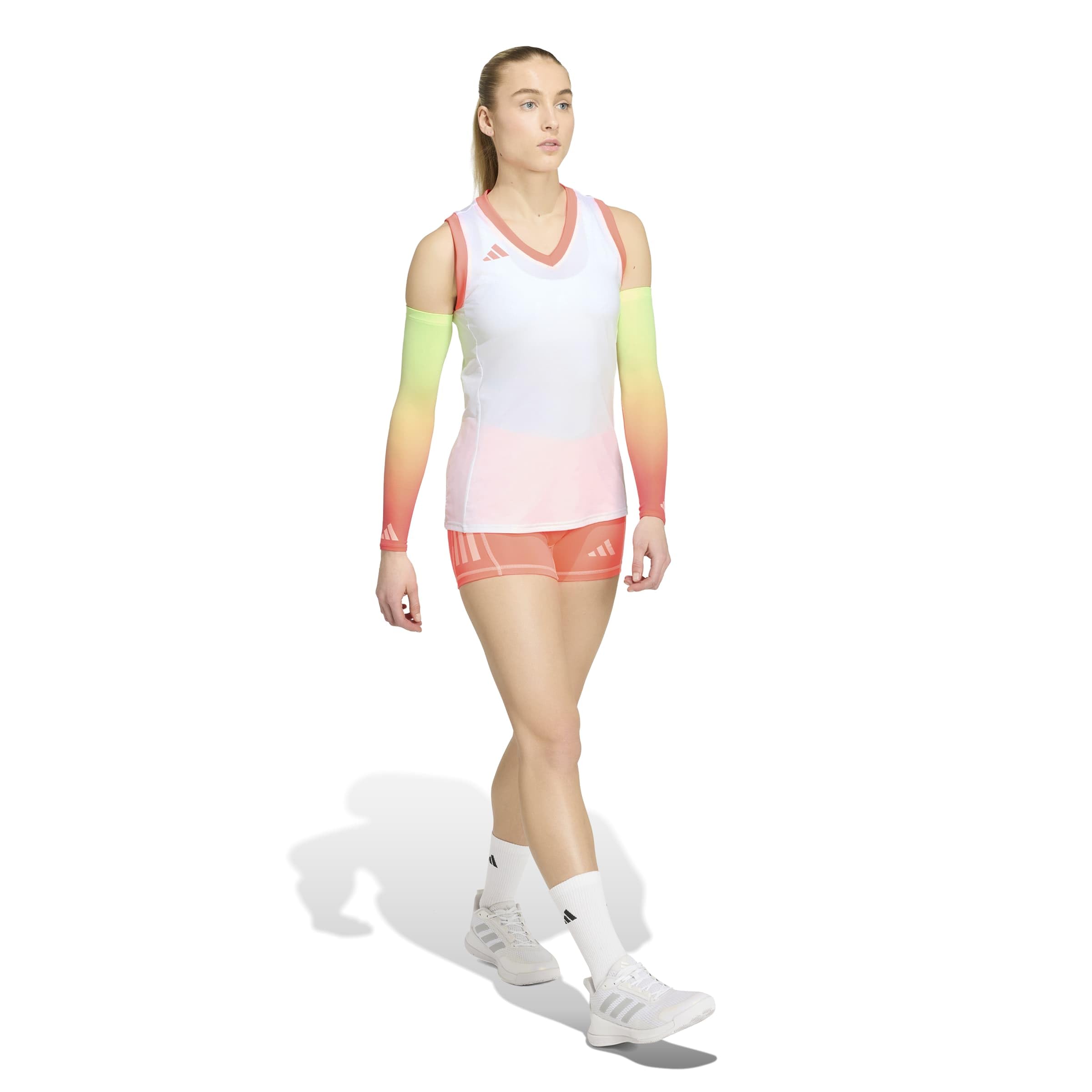 adidas Damen Volleyball Quickset Sleeveless Jersey T-Shirt