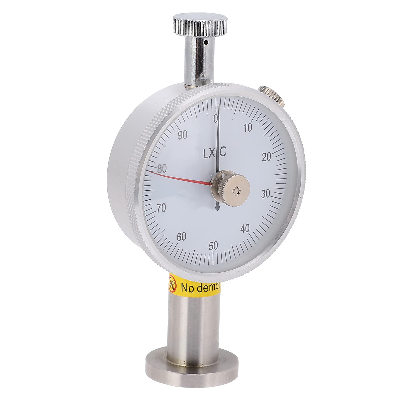 Medidor de dureza durométrico Shore LX - C - 2, medidor de puntero de 0,55 N a 8,05 N para plásticos y cauchos, durométrico de mano con esfera clara para una medición precisa de la