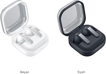 Samsung Galaxy Buds4 Pro Bluetooth Kulaklık, Siyah, Metal Gövde, 2 Yollu Hoparlör & Çift Amplifikatör, Geliştirilmiş ANC, Adaptif Gürültü Kontrolü