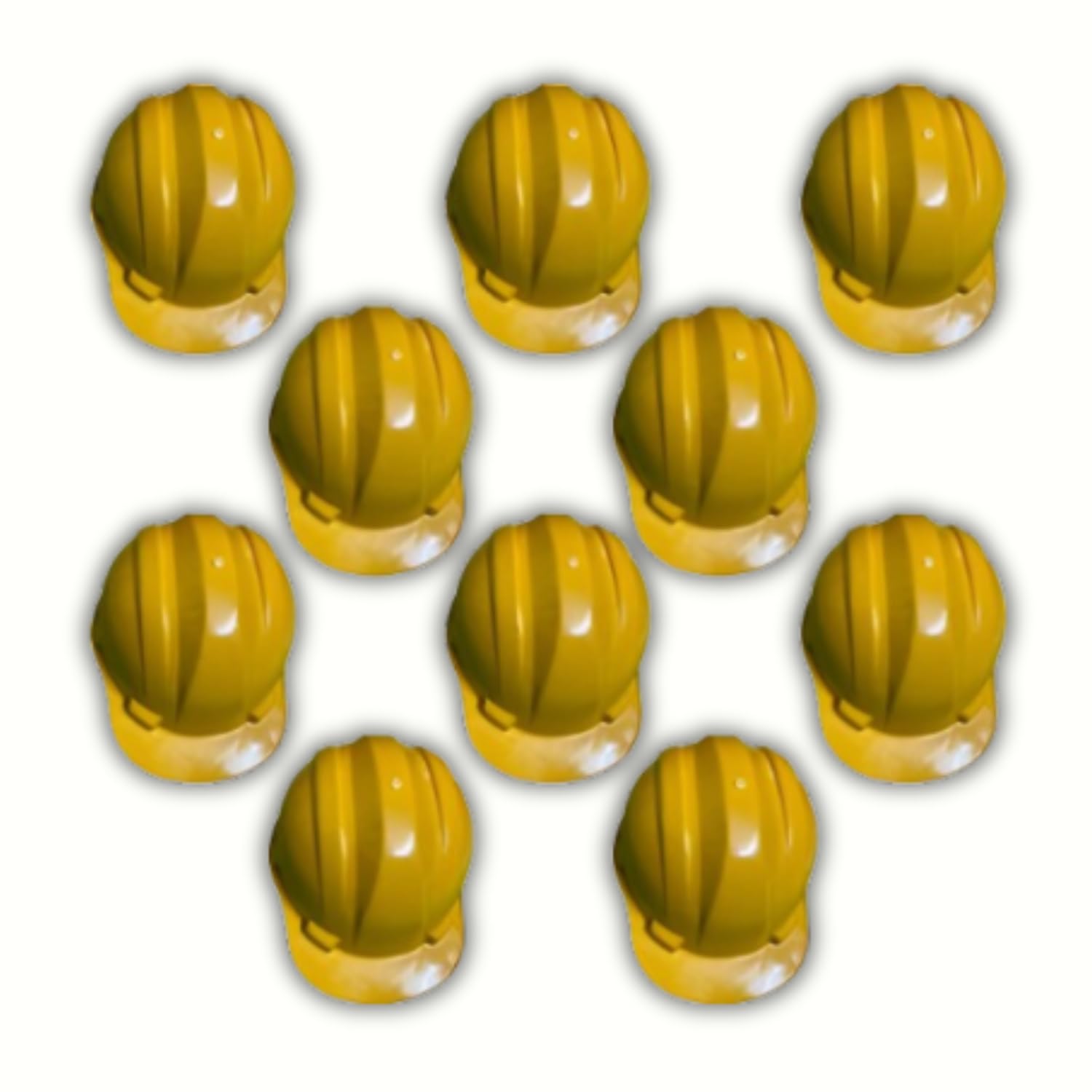 LADWA 10 Pcs Yellow Heavy Duty Safety Superior Helmet Head Protection for Outdoor Work Head Safety Hat with ISI Mark (Pack of 10) (B09PZ52452) Amazon Price History, Amazon Price Tracker