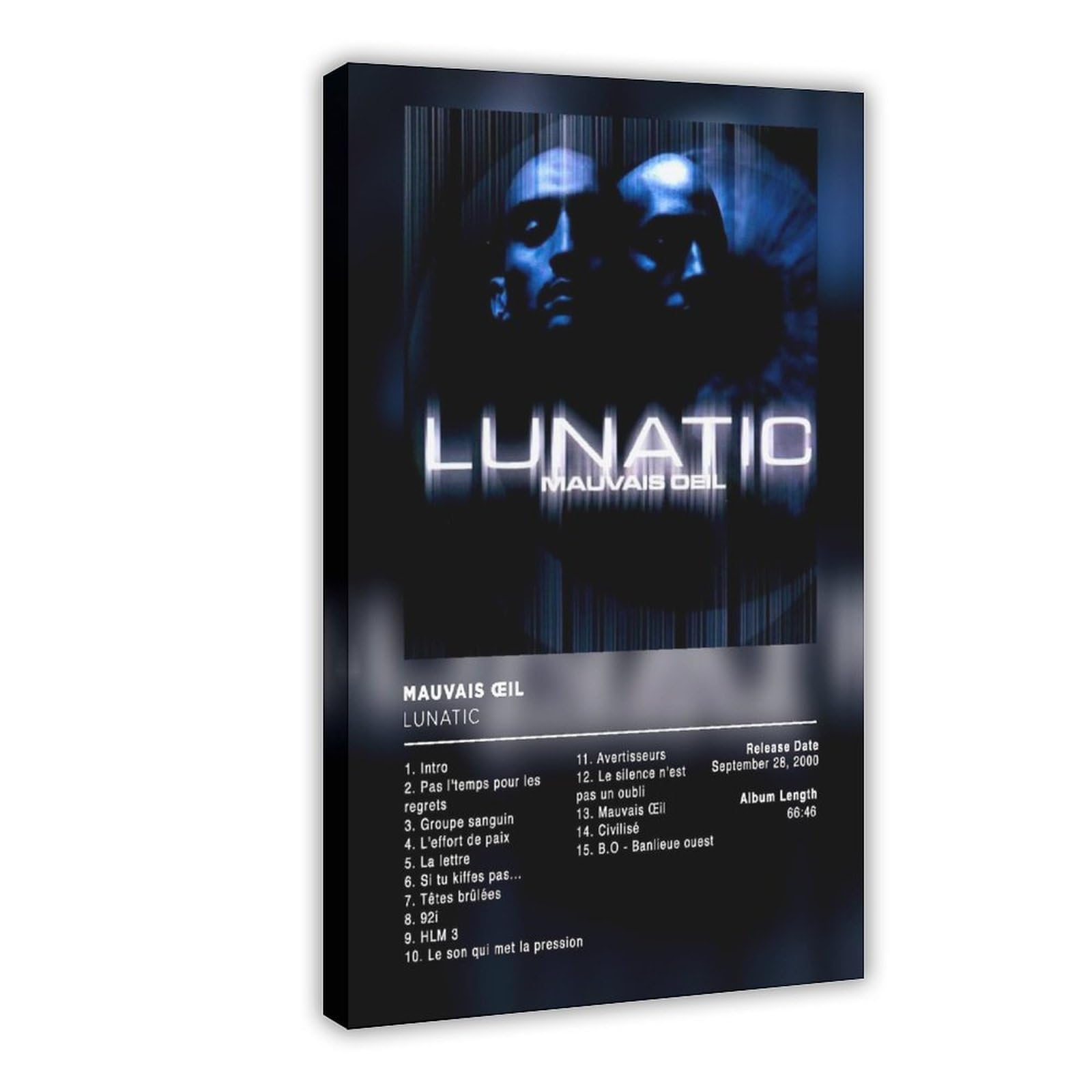 NSKDJSE PNL Couverture De L'album Dans La Légende Sur Toile, Poster Et