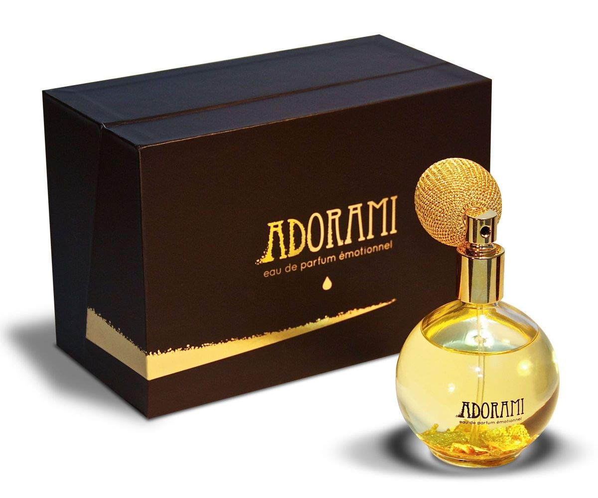 Adorami Eau de Parfum BIO, 120 ml, con fiori di ruscello e essenze di Himalaya