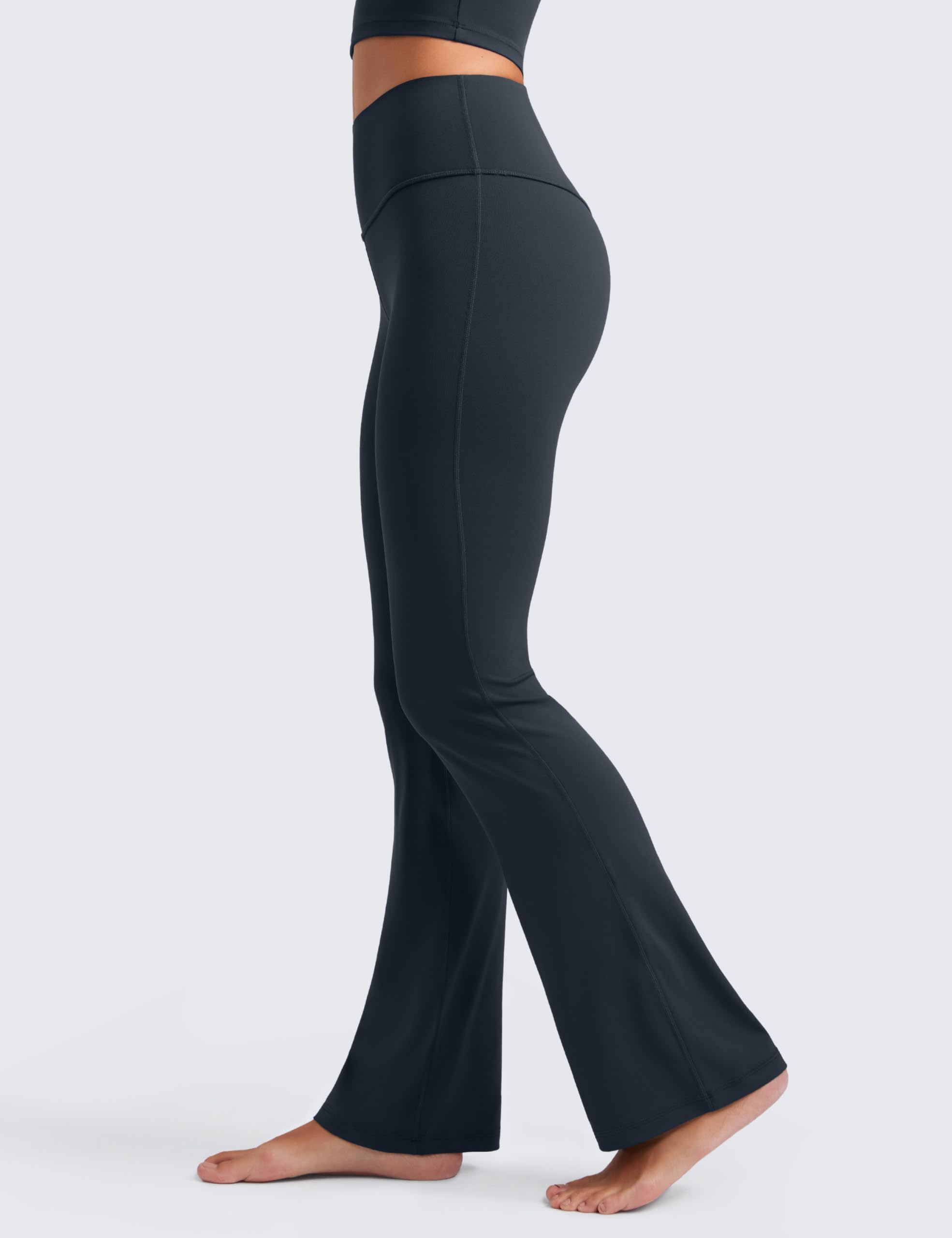 CRZ YOGA Spodnie dzwony Butterluxe z kieszenią, RS117A - Leggings Kobiety