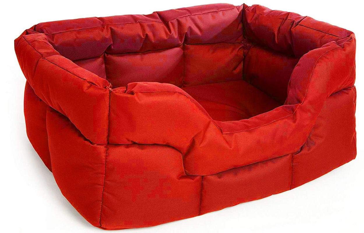 KOZI PET Sofa Style Rectangular Shape Waterproof Heavy Duty Royal Blue Color Polyster Filled Dog/Cat Bed (Red, Large) (B07PBWRSDC) Amazon Price History, Amazon Price Tracker