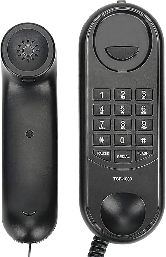TFR Corded House Phones Landline,Wall Mountable Landline Telephone