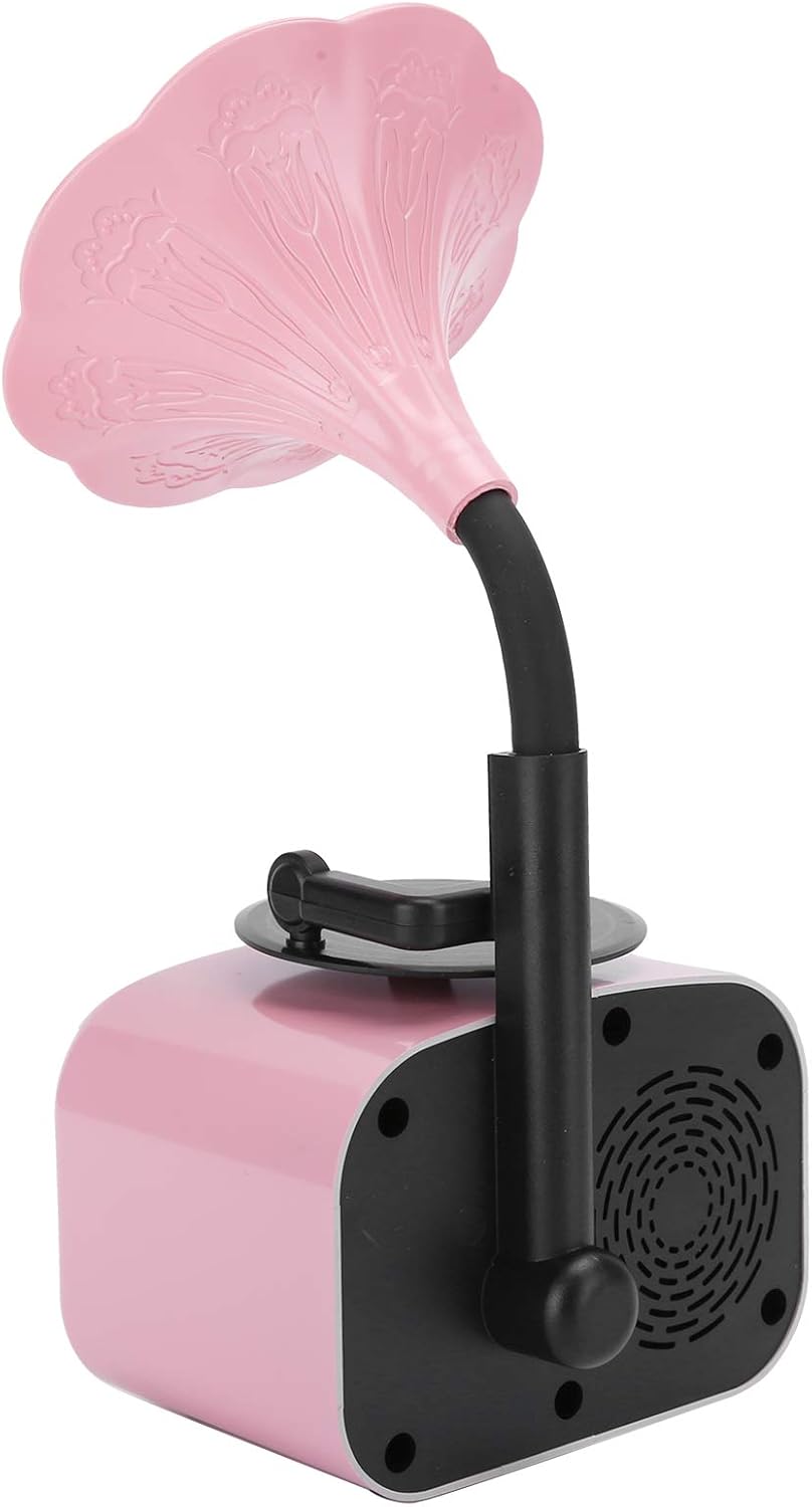 ciciglow Bluetooth Speaker, Mini Portable Vintage Bluetooth Speaker Support Memory Card Retro Loudspeaker Box Professional Music Player for Home, Office, Indoor, Outdoor,