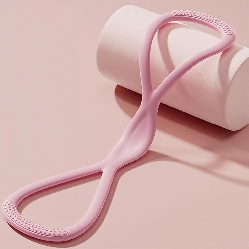 Bandas de resistencia, figura 8 bandas de resistencia para mujeres y hombres, 8 bandas de goma de resistencia para brazos, espalda, estiramiento de