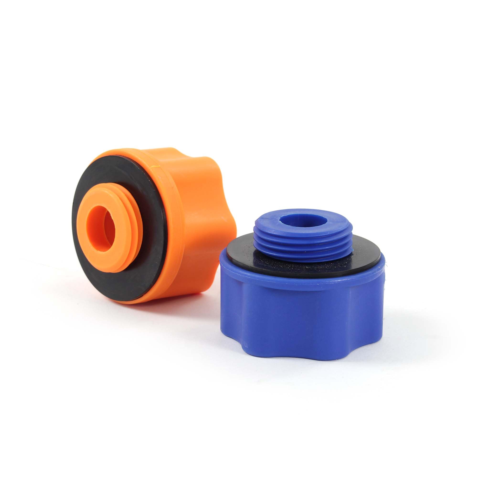 XPOtool Kit de Trémie de remplissage d’huile 8 pièces - avec Entonnoir, Bras rallonge et 6 adaptateurs M32, M35, M37, M42, 2 avec baïonnette - Remplissage moteur automobile