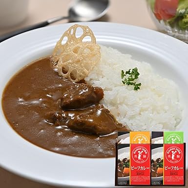 Amazon キッチン飛騨 特選レトルトカレー詰合せ ビーフ ポーク 大豆ミート入り野菜カレー 各4箱 ノーブランド品 カレー 通販