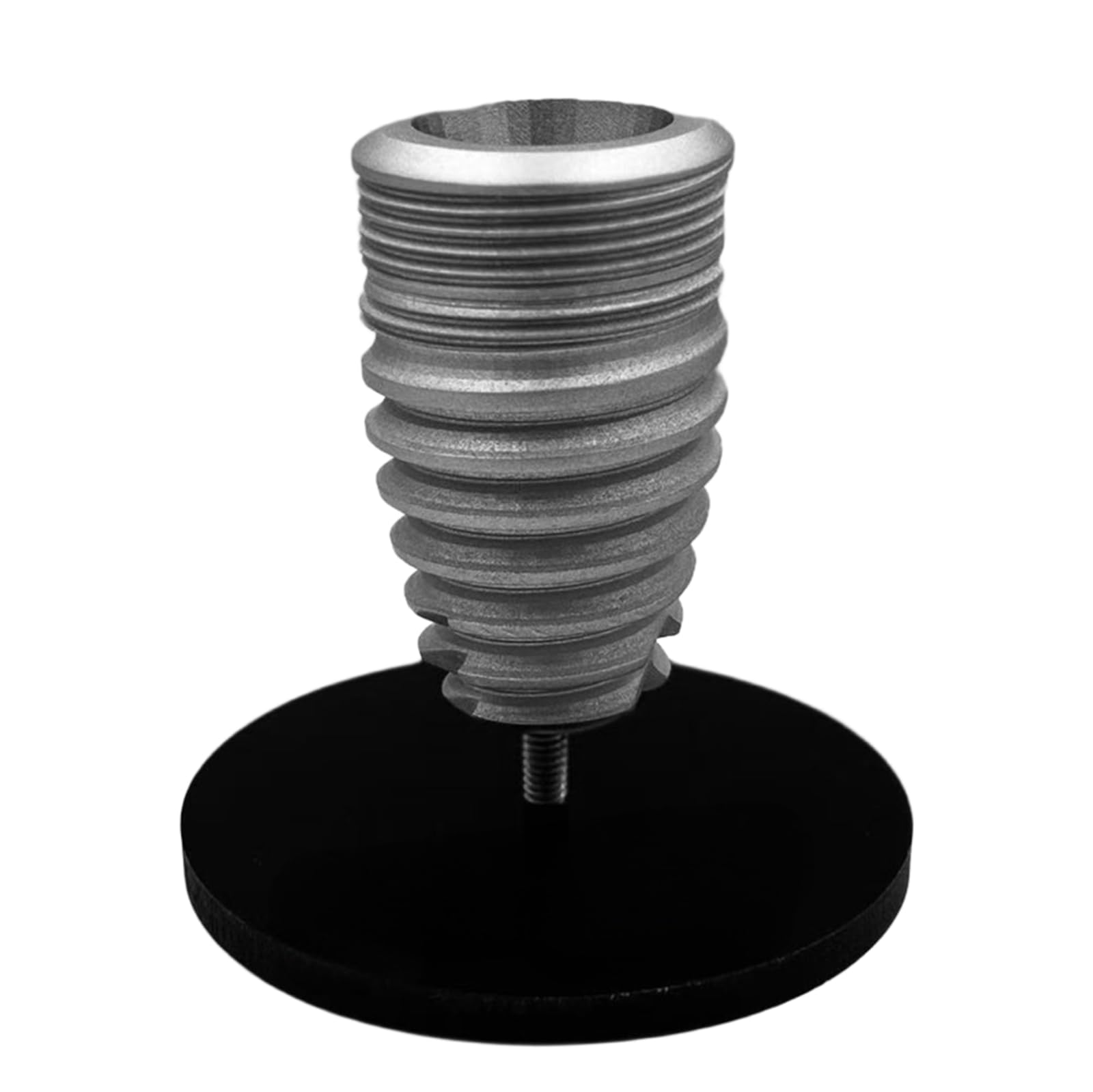 YRQMGSF 10 times larger Dental Implant Model Implant Demonstration Detachable Crystal Crown Typodont Structure for Training and Education,Brown,13cm