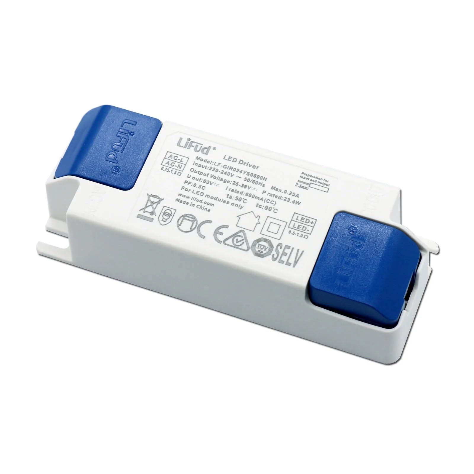Driver LED 500mA transformateur courant constant 25-42V 21W