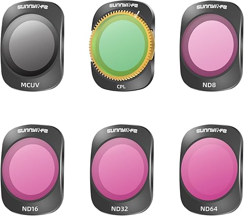 Miniatura 9 de Pocket3 Juego de filtros para DJI Osmo Pocket 3 Accesorios de cámara ND UV CPL MCUV ND-PL Kit de filtro de lente de cámara ajustable