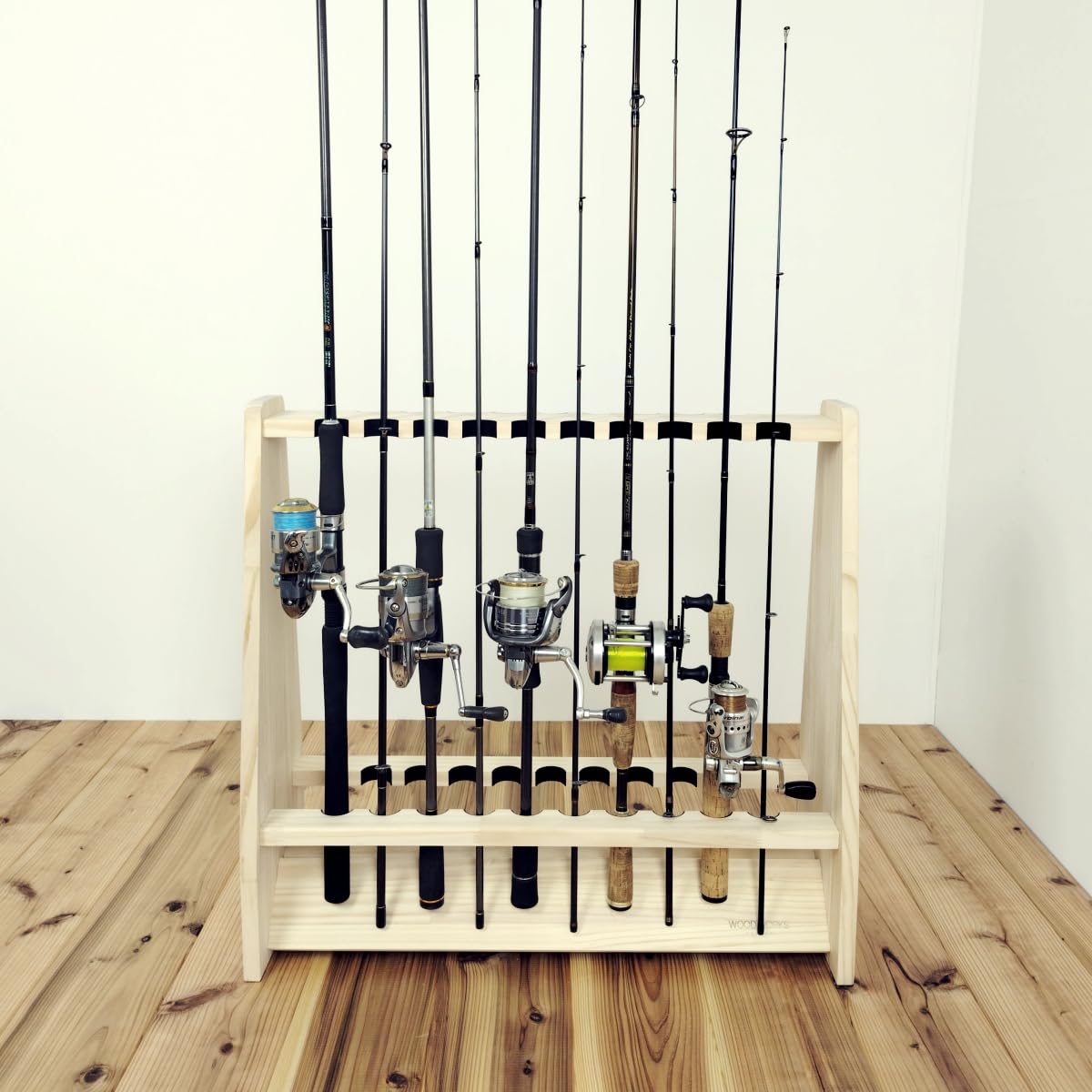 ♪WOOD WORKS★リールスタンド【Lサイズ】 Amazon.co.jp: WOOD WORKS 日本製 リールスタンドAタイプ (L