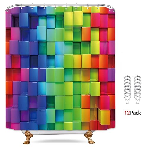 Geometric Green Curtains Amazon Com