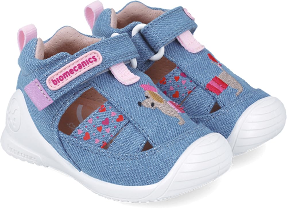 Biomecanics Sandalia para niña 252184 Twin Primeros pasos