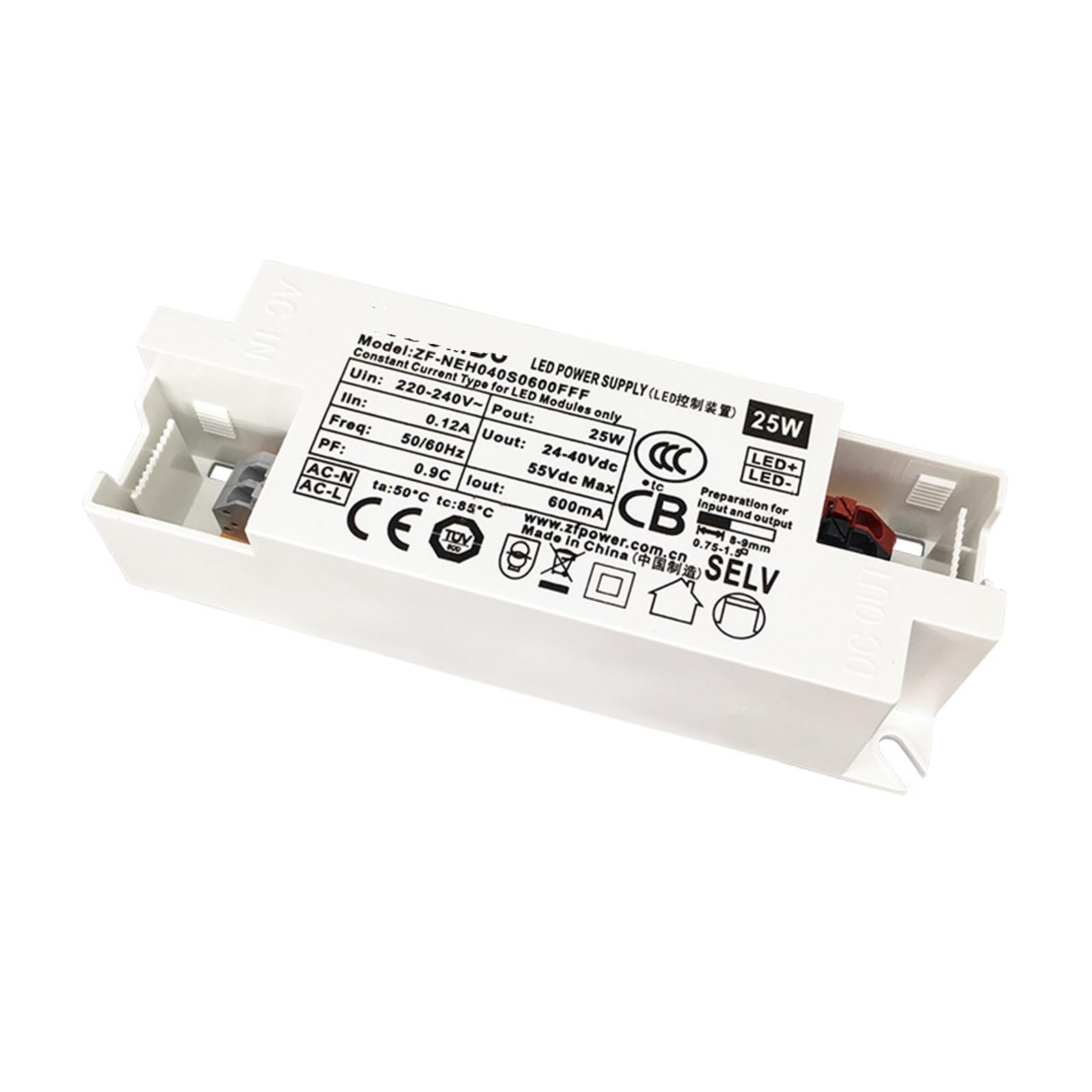 Alimentation LED pour panneau lumineux 25W sans scintillement pour le confort de votre salon
