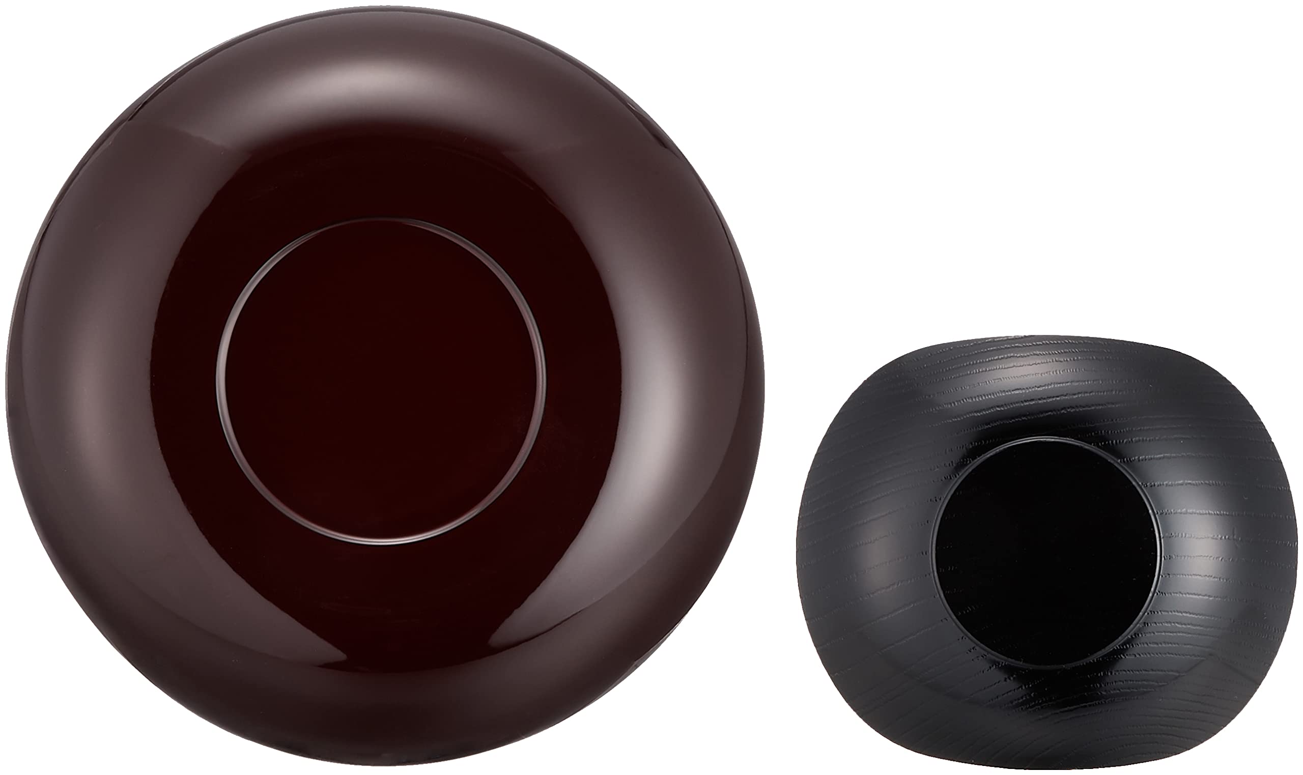 Amazon.co.jp: 中西工芸 菓子器(蓋付)・茶托セット 円華 日本製