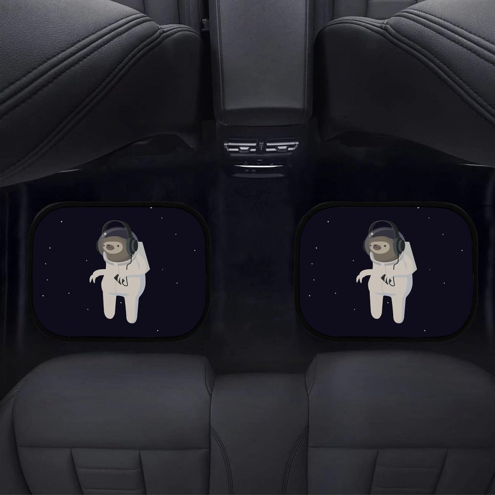 Amazon.co.jp: 星空 ナマケモノ カーマット 4点セット 車用フロア 