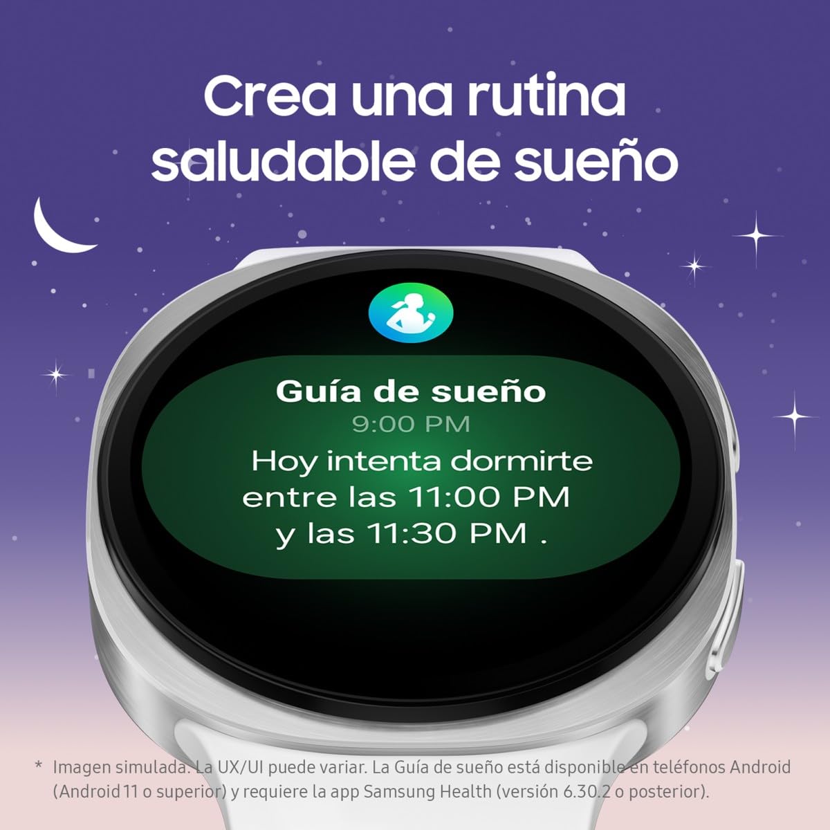 Samsung Galaxy Watch8, 40 mm, Bluetooth, Galaxy AI, Smartwatch, Procesador 3 NM, Asistente de Salud y Sueño, Seguimiento Deportivo, Garantía 3 Años + 1 año Extra, Plata(Versión Española)