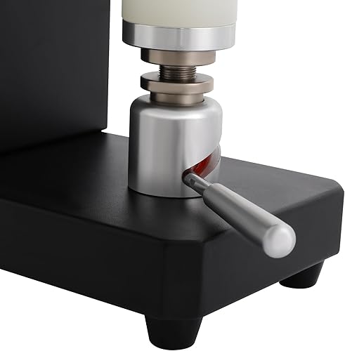 Miniatura 4 de Máquina selladora de latas, máquina de sellado semiautomática de 370 W con pantalla LED, máquina de sellado de bebidas de botellas de mesa comercial