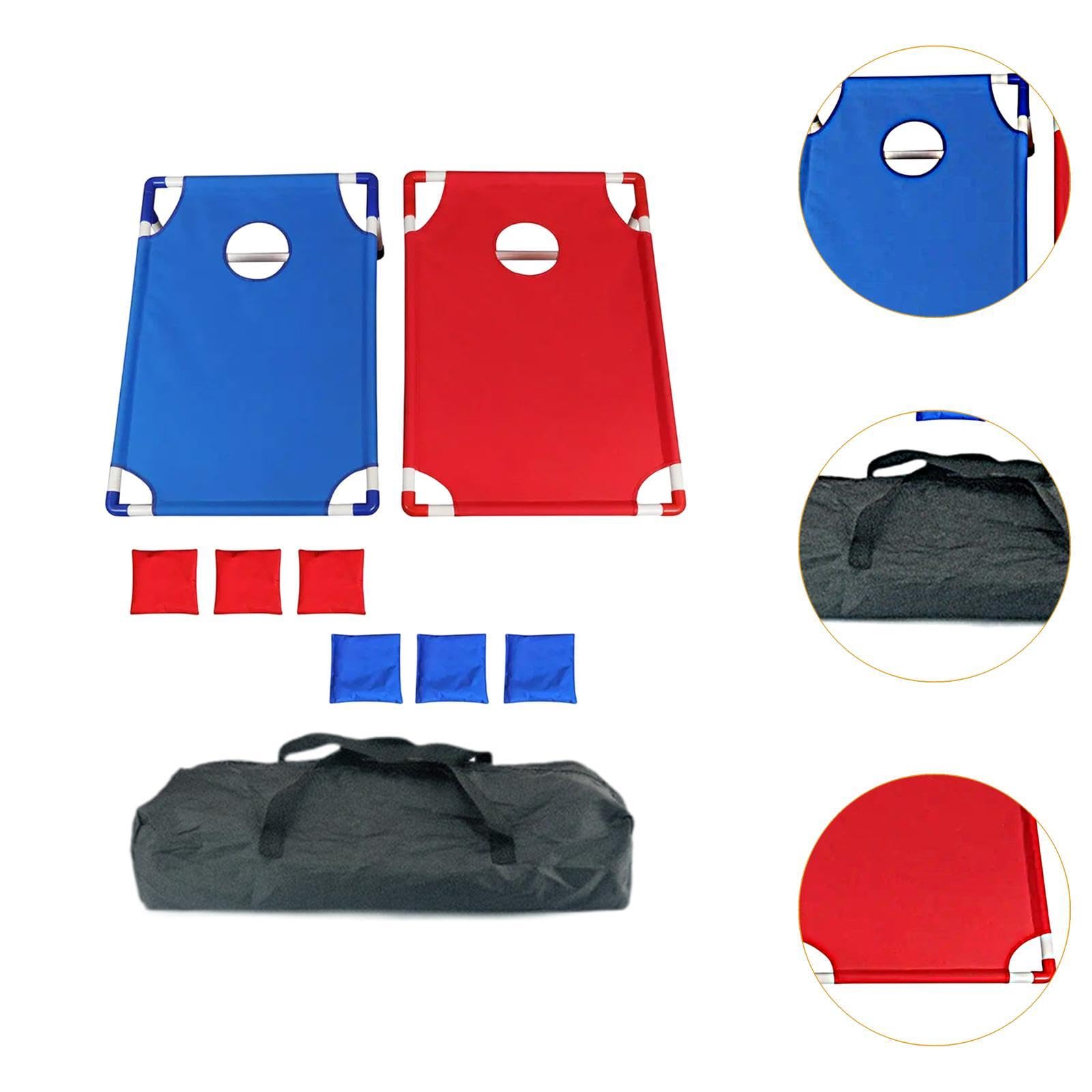 Juego de Lanzamiento de Aros Corn Hole, Juguete Portátil para Fiestas, Ideal para Adultos Y Amigos Que Acampan.