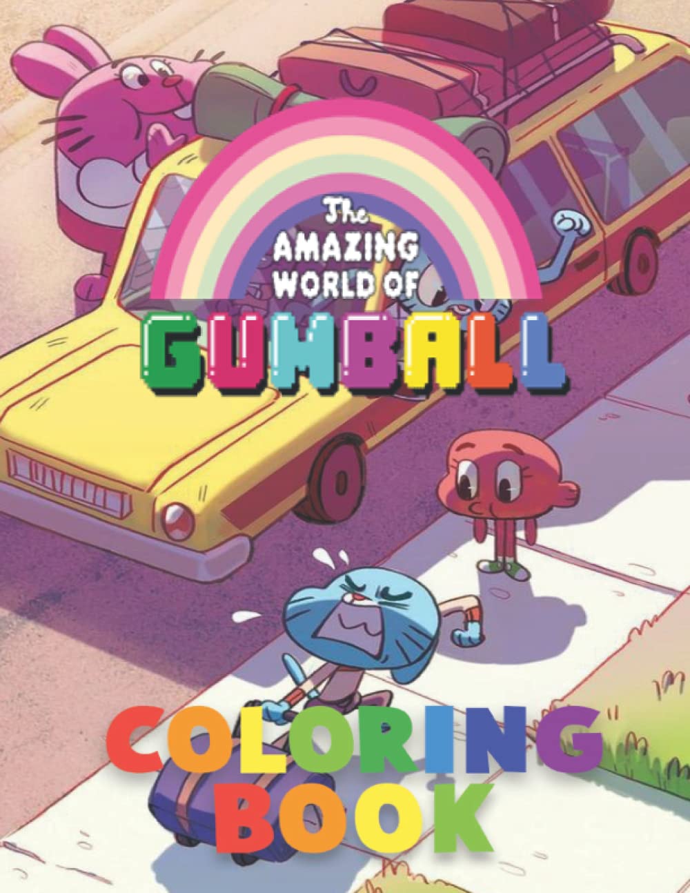 Buy Gumball Coloring Book: +99 The Amazing World of Gumball Coloring