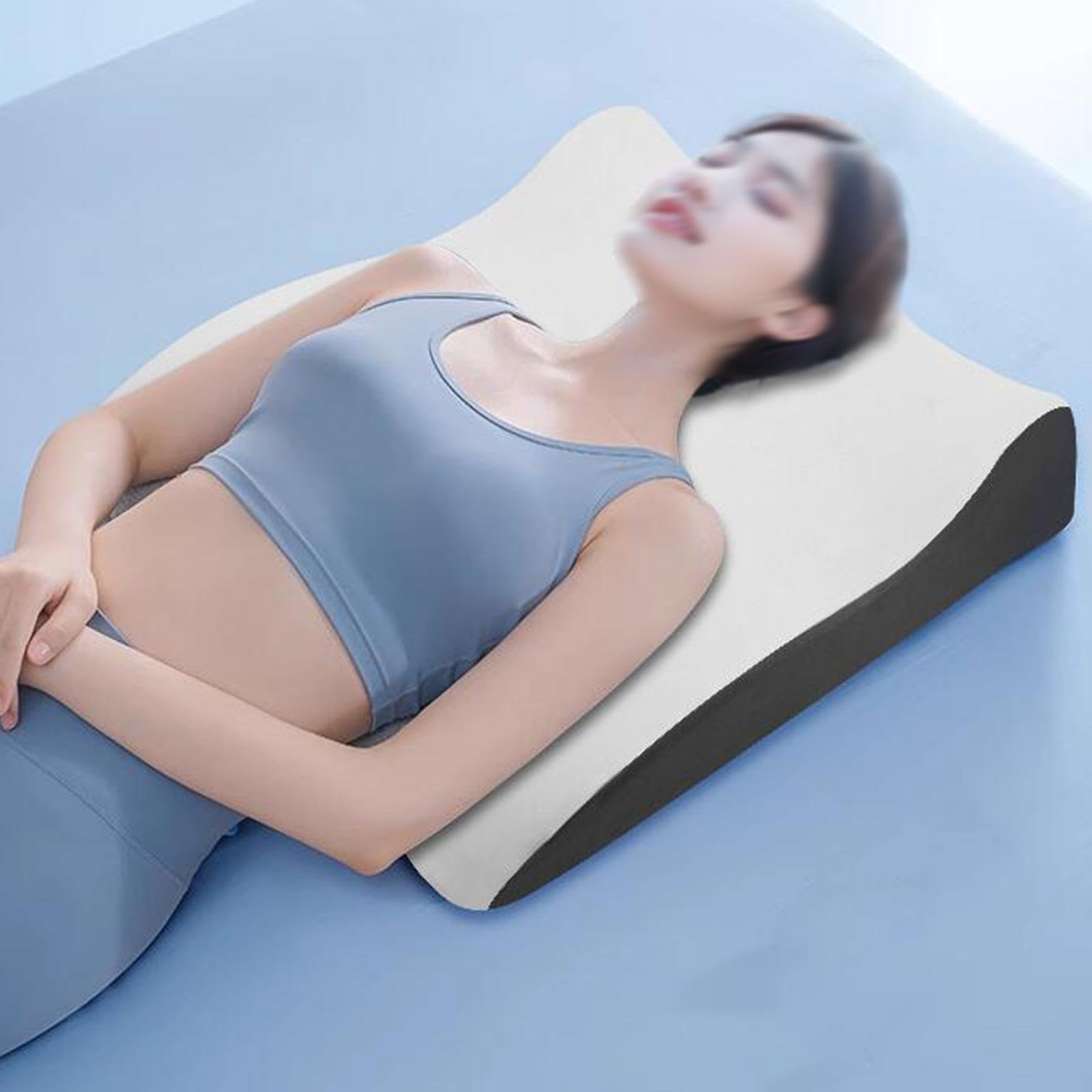 Almohada de elevación de piernas Almohada para pies Cojín para reposapiés Diseñado para Mantener la Forma Brindando un Soporte Firme para pies y piernas Elevador