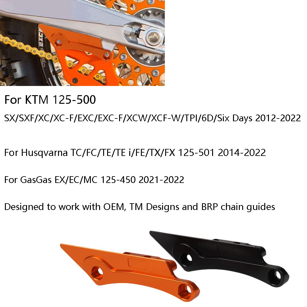 KTM 450 EXC-F Spatbord ketting achterbrug - VB Motoparts