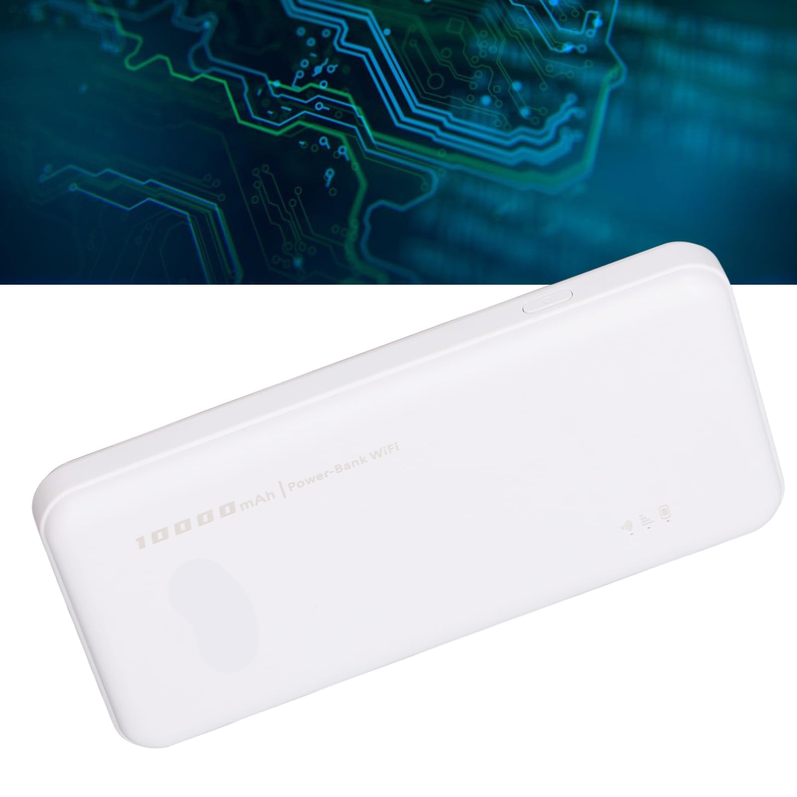 Hotspot WiFi 4G Ultraveloce, Router LTE CAT4 300Mbps con Slot SIM, Batteria da 10000mAh, 10 Utenti, per Viaggi, Feste e Lavoro
