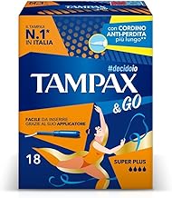 Tampax &Go Super Plus x18 Tamponi